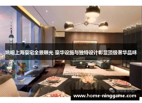 姚明上海豪宅全景曝光 豪华设施与独特设计彰显顶级奢华品味